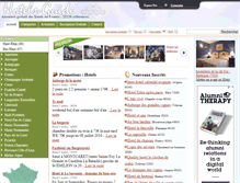 Tablet Screenshot of hotels-guide.fr